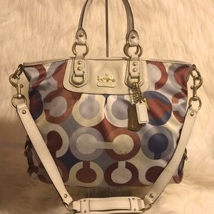 Coach 225 OpArt Madison Julianne Style F12960 Y2K Vintage